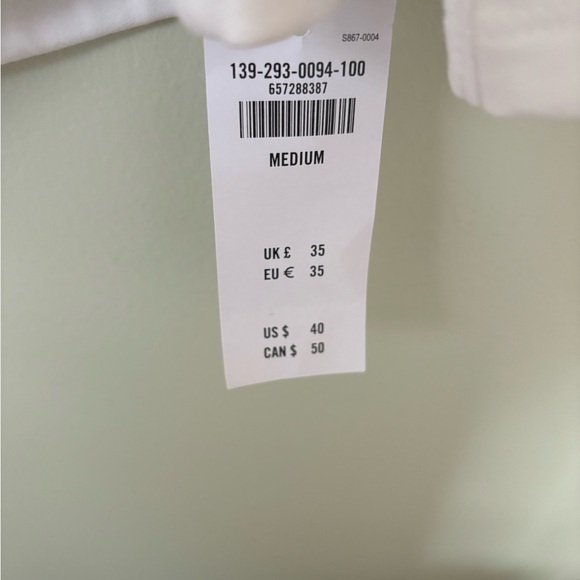 Abercrombie and Fitch long sleeve off-shoulder draped top BNWT - Picture 5 of 5